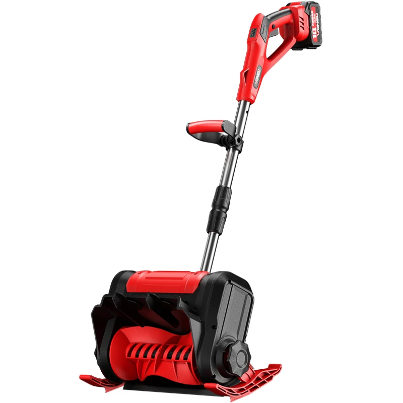 Электрическая беспроводная ручная снежная плуга небольшое очищающее