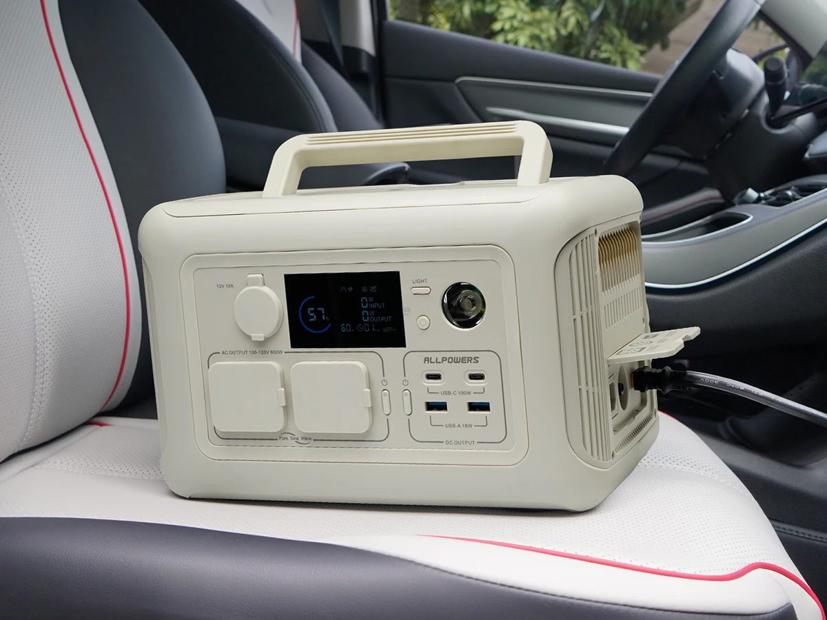 ALLPOWERS R600 портативная электростанция с солнечной панелью 100 Вт 600 299Wh LiFePO4 солнечный