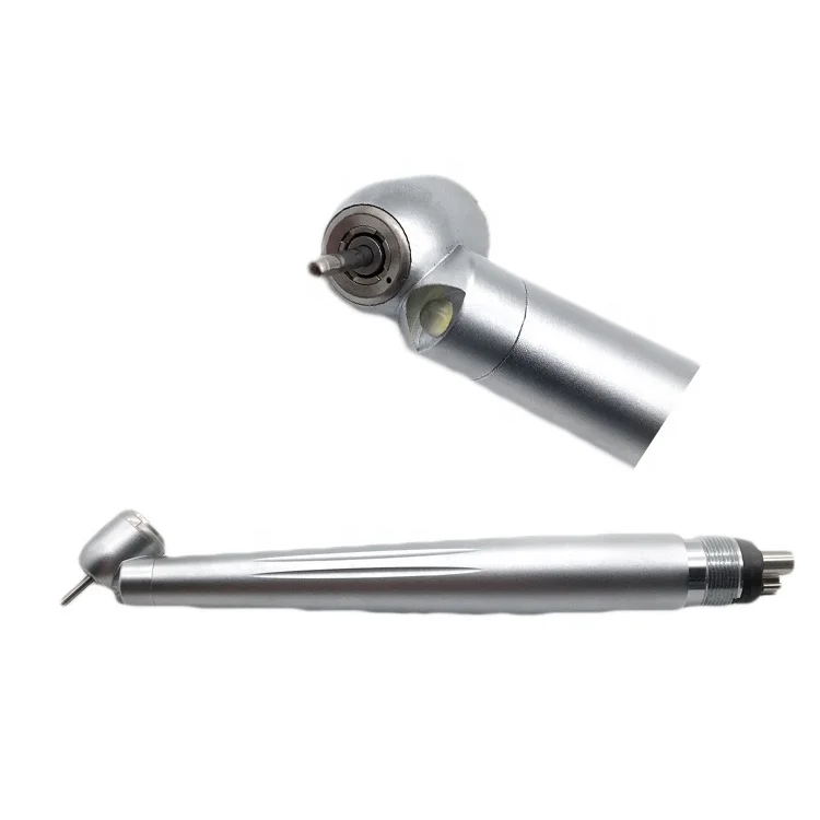 45 degree led surgical handpiece / dental 45 degree E-generator integrated led high speed handpiece / dental handpiece