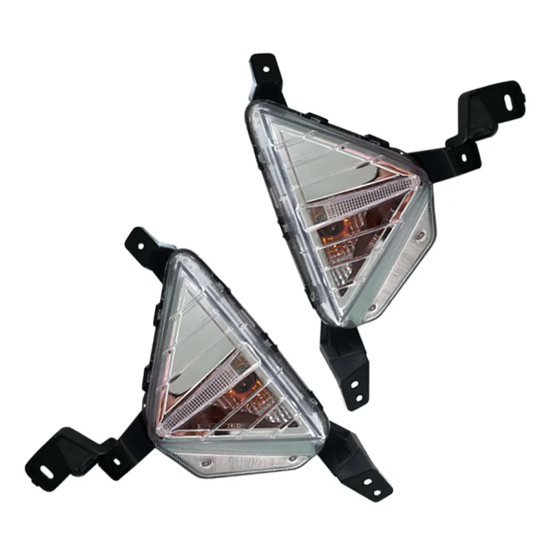 

92301-F2510 92302-F2510 1 Pair Car Front Left and Right Fog Light Lamp Clear Lens Fit for Hyundai Elantra Sedan 2019 2020