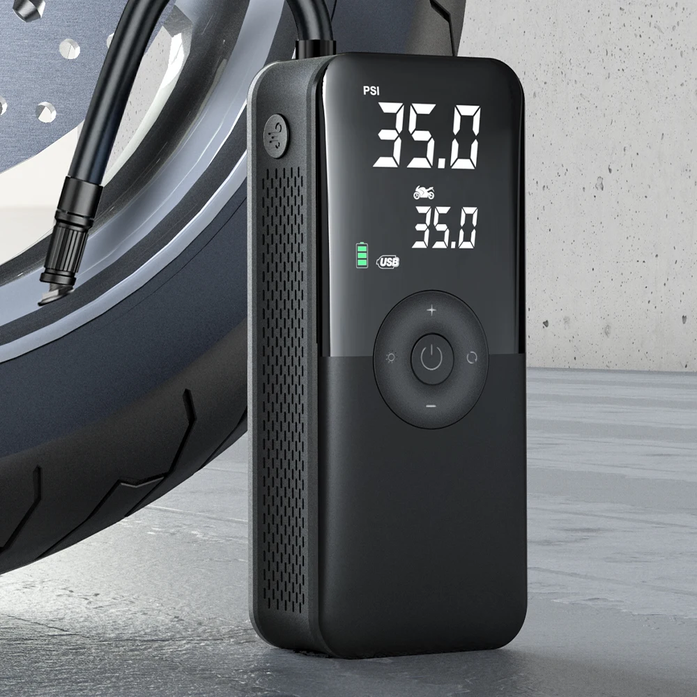 

Air Compressor 12v Air Pump For Car Portable Tyre Inflator Electric Motorcycle Pump Air Compressor For Car Motorcycles Bicycles