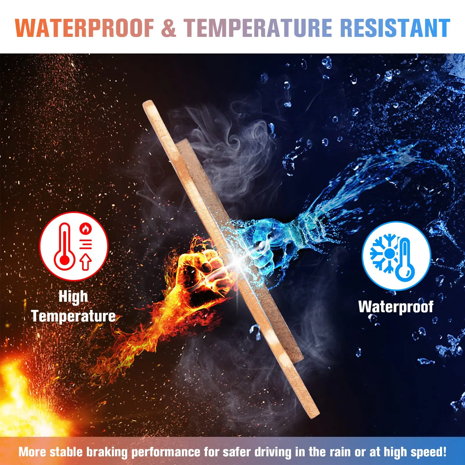 Металлокерамические тормозные колодки для Honda VT1100 C2 W/X/Y 1998-2005 VT 1100 S T V 1995-1997 VRX400T NC33