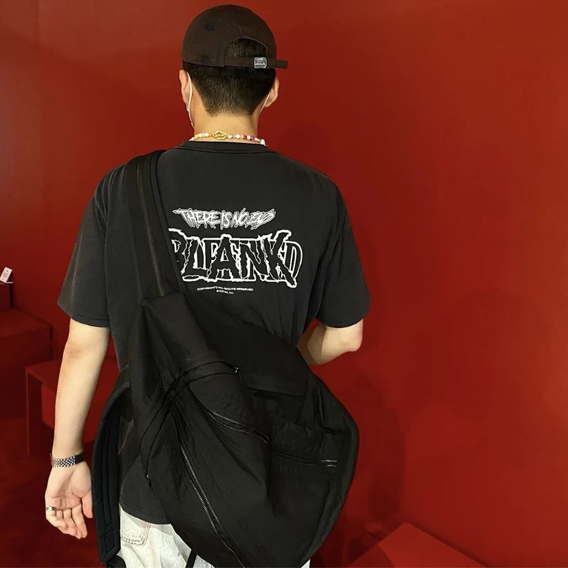 

Men Raf Simons Far Blank Loose Oversized T Shirt Women Fashion T-shirt Top Harajuku Tees Male Tshirt Streetwear Vintage Clothing