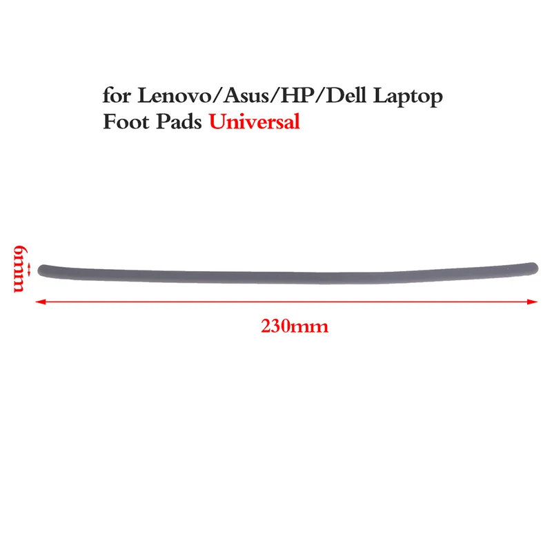 Фото 1 шт., резиновые ножки для ноутбука Lenovo/Asus/HP/Dell, 230 мм №2