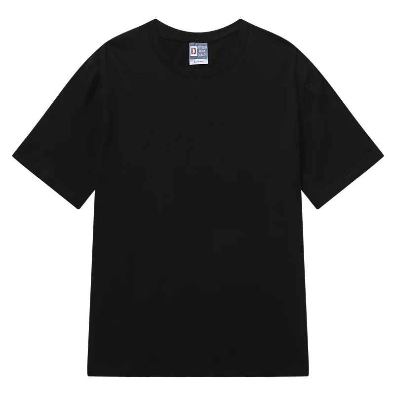 

Футболка мужская Классическая однотонная, 2022 хлопок, с круглым вырезом