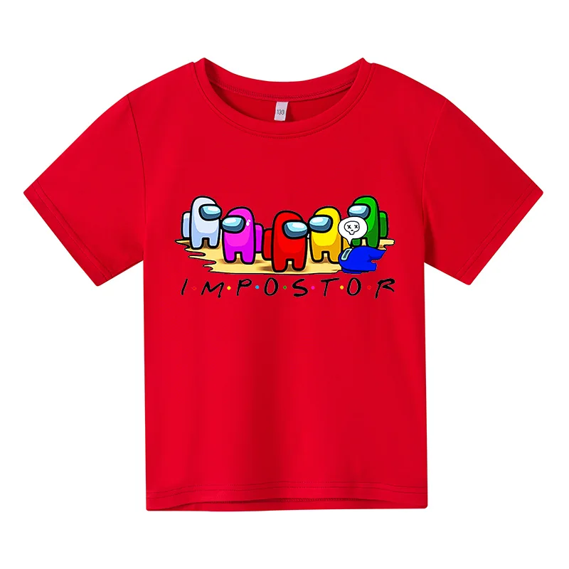 

Explosive Kids T-shirt 2022 Fun Summer Cartoon Top T-shirt Kids Graphic T-shirt Hip Hop Kawaii New Game Between Unisex T