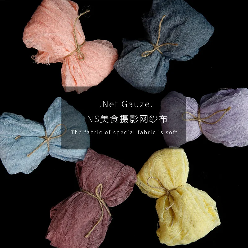 

Food photography cloth retro props soft gauze suitable for product shooting beer beverage fruit photo background photography DIY