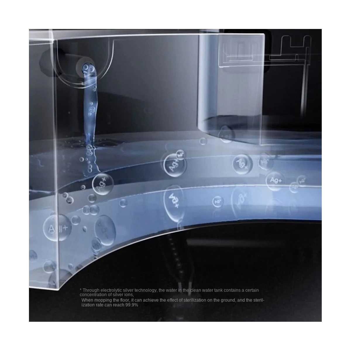 2 шт. для + модуля стерилизации аксессуары ионов серебра DEEBOT X1/T10/TURBO/OMINI белый