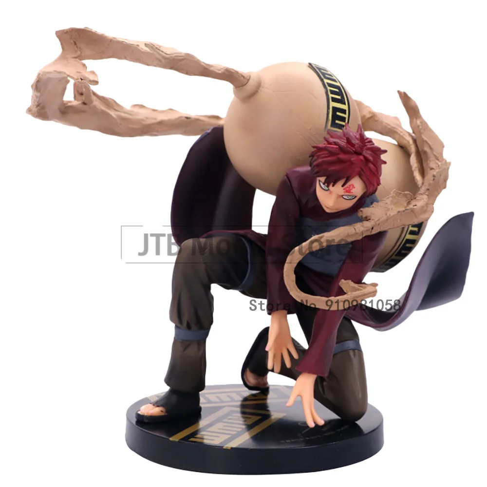 

Naruto Shippuden Anime Figure Model Fifth Kazekage Of Sunagakure Gaara The Sand Waterfall Statue Collectible Toy Figma Doll Gift