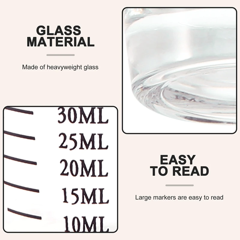 Мерный стакан для эспрессо 6 шт. бокал вина 26 штук инкрементное измерение 1 унция