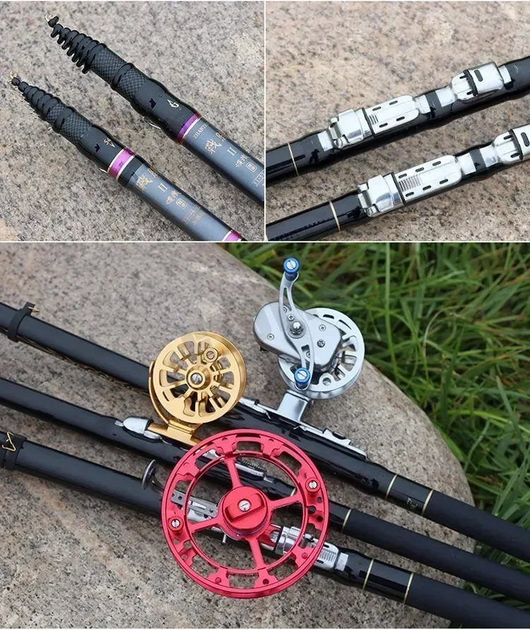 3 6 м-10 м регулируемая удочка с позиционированием телескопическая портативная