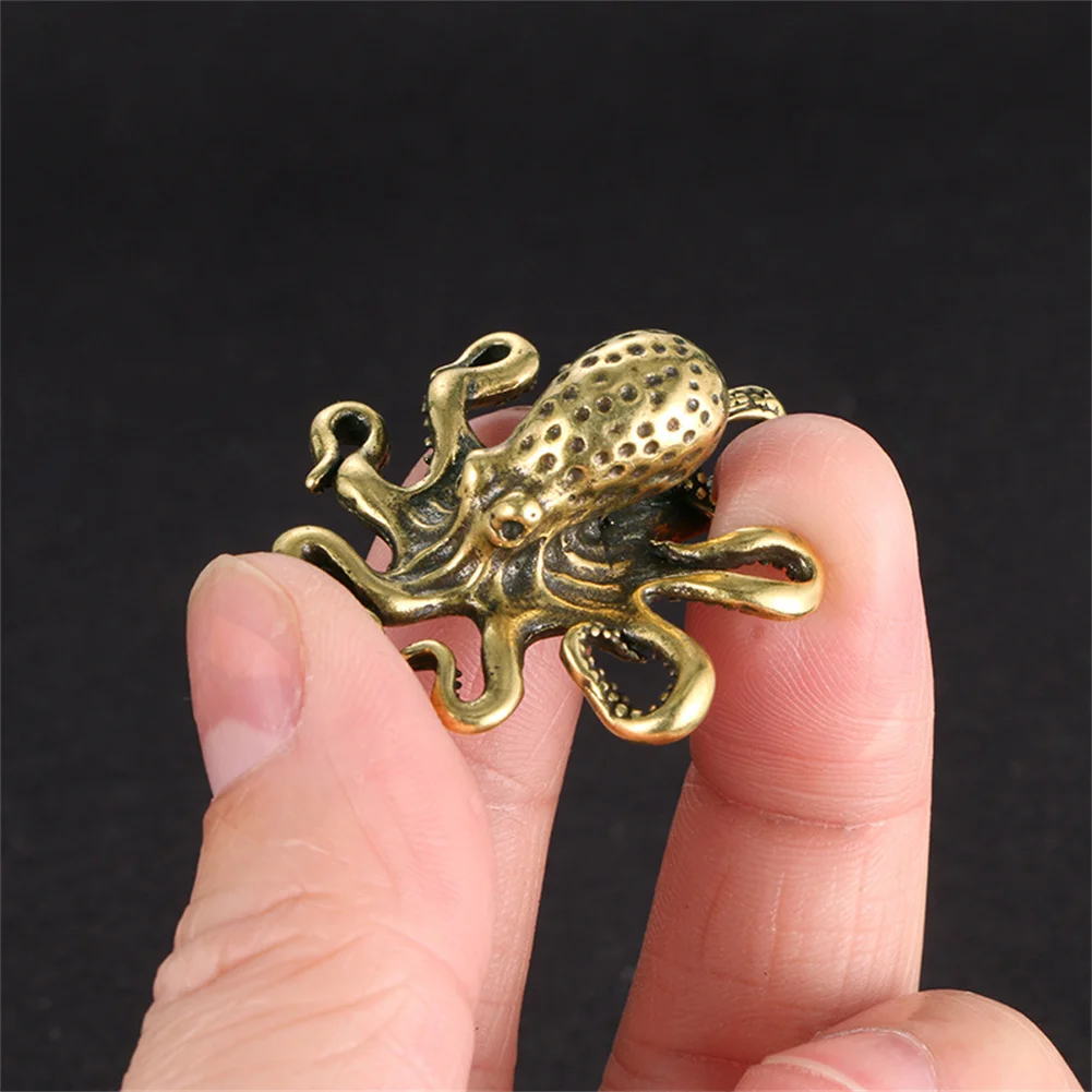 

Solid Pure Copper Octopus Ornaments Home Decoration,Brass Octopus Ornaments