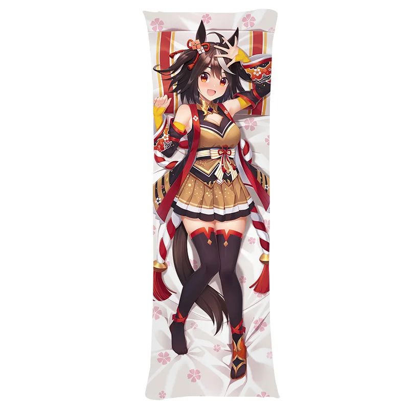Аниме игра Umamusume: Pretty Derby Kitasan Black Dakimakura подушка с двумя видами тела Женская