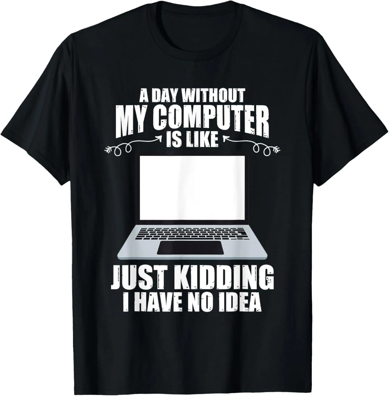 Футболка День без моей компьютерной программирования