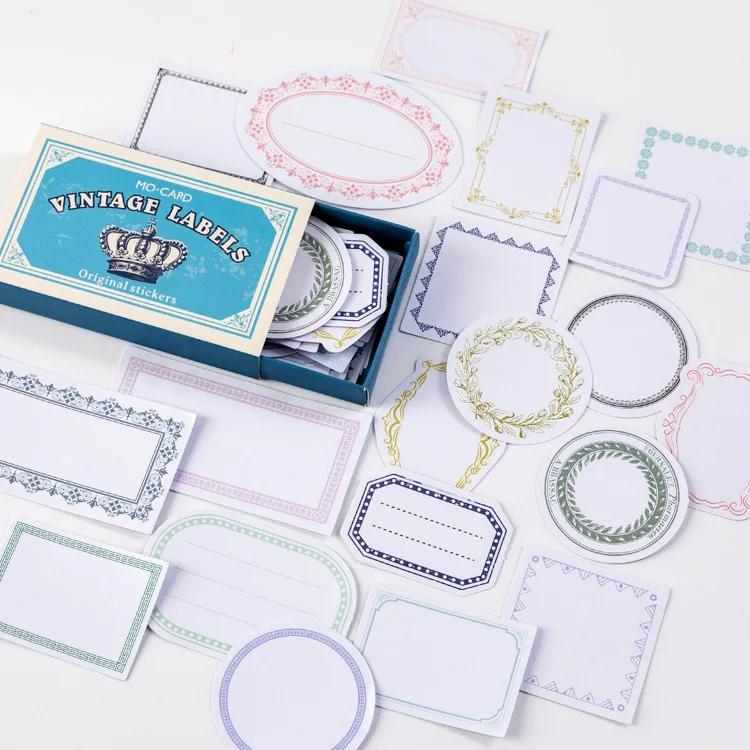 

Винтажные декоративные наклейки для ежедневников
