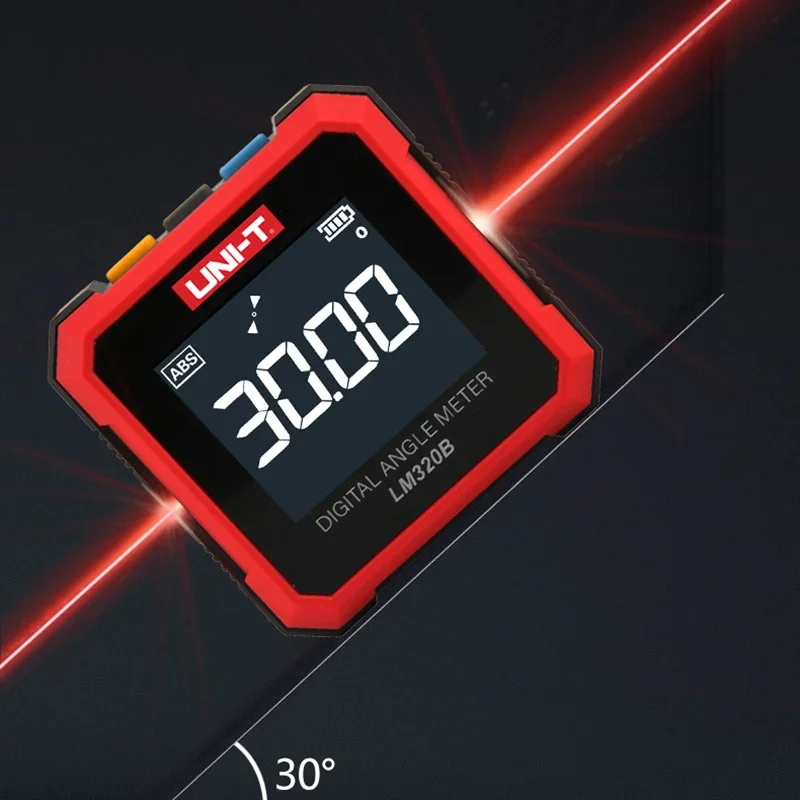 UNI-T LM320A LM320B Измеритель угла Магнитный инклинометр Цифровой транспортир Угловой