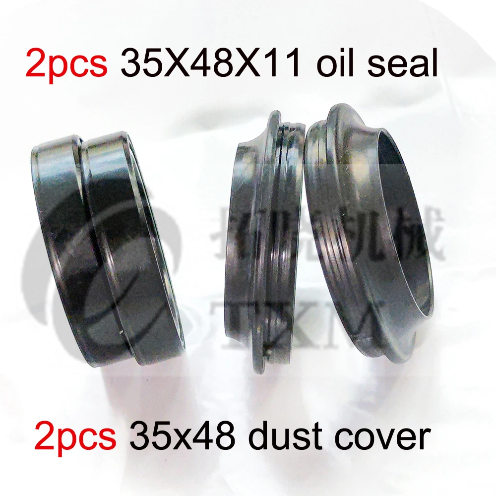 Масляное уплотнение демпфера 35x48x11 37X50X1 1 Защитная крышка от пыли 35x48 37x50 передняя