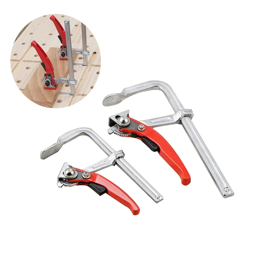 

160/200/300*80 мм Быстрый направляющий рельсовый зажим плотник F-образный зажим направляющая система деревообработки DIY ручной инструмент