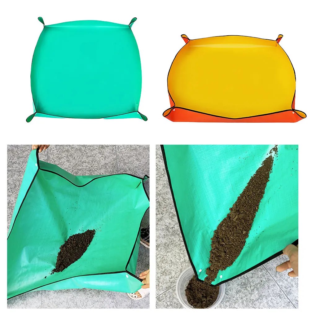 

Planting Mat Waterproof Oxford Cloth Plant Potting Pad Durable Cushion Mats Gardening Supplies Accessories Tools