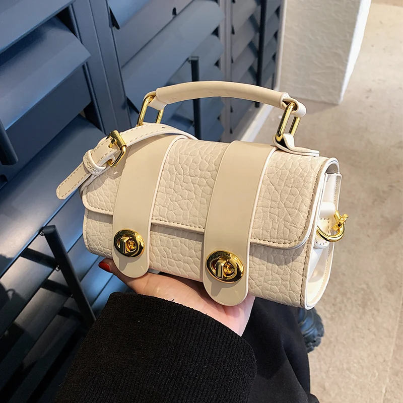 

Simple Square Flap Bag for Girls Luxury Designer Handbag Sac A Main Femme 2023 Women Messenger Bag Fashion Shoulder Bags Female