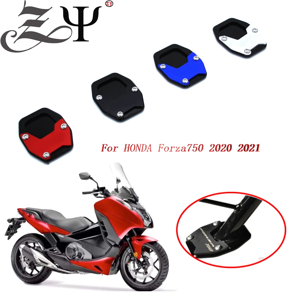 

Для HONDA Forza750 Forza 750 XADV750 2020 2021 аксессуары для мотоциклов с ЧПУ подставка боковая подставка удлинитель поддерживающая пластина