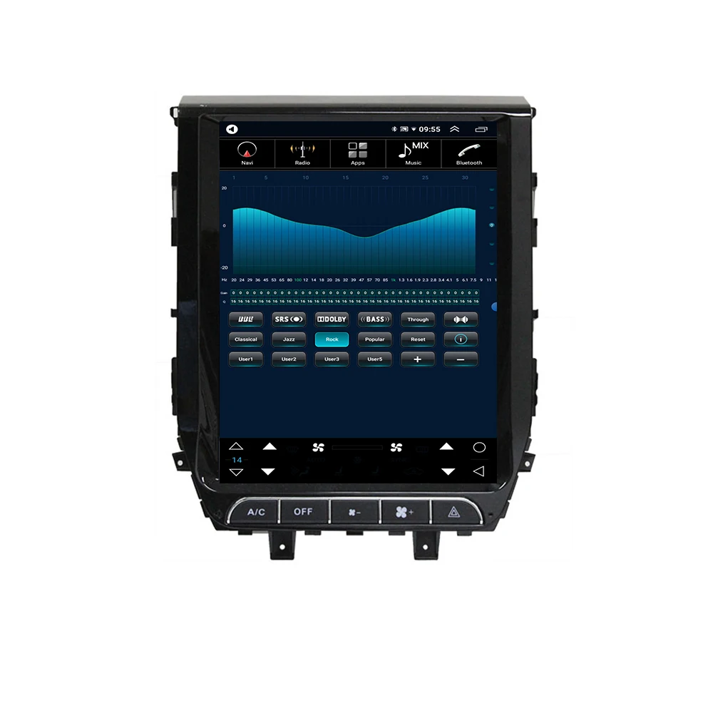 Автомобильный радиоплеер GPS-навигация видео-мультимедиа для Toyota Land Cruiser 2016 Android 13