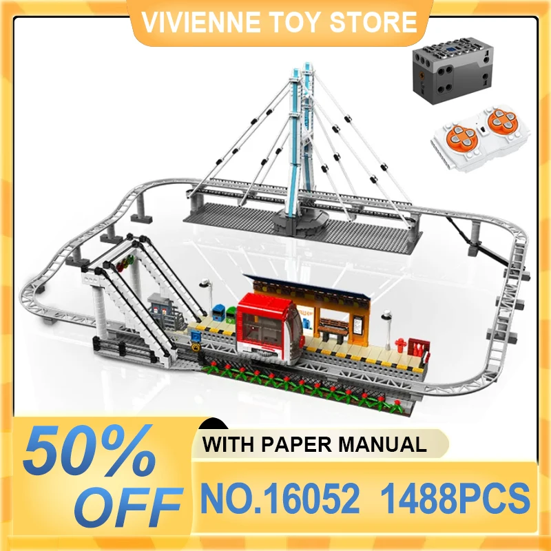 MOLD KING 16052 технические автомобильные строительные блоки радиоуправляемый