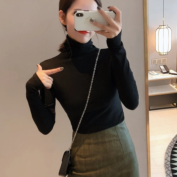 

T-Shirt For Lady Girls long Sleeve Cotton Casual Broadcloth woman clothes 2021 Women Summer