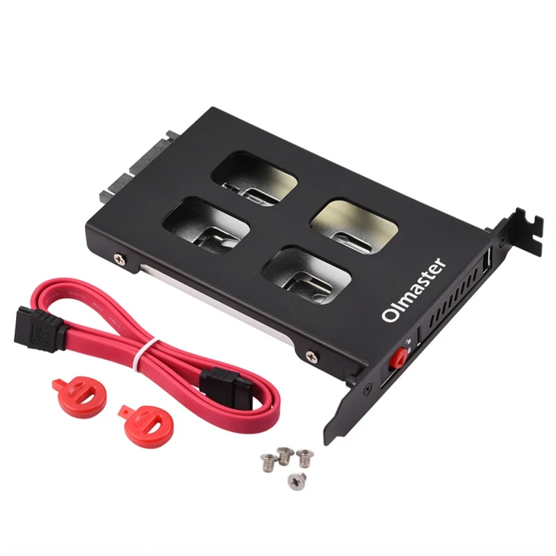Oimaster Pci мобильный стеллаж оболочка для 2 5 дюймового Sata Sdd Hdd адаптер