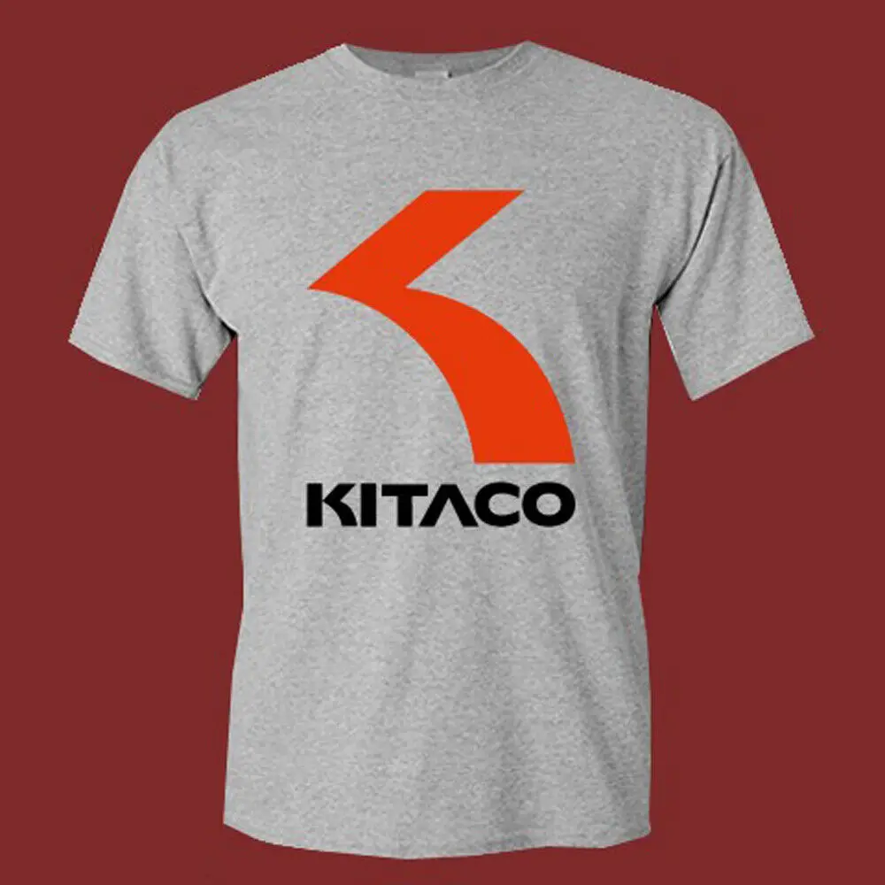 Мужская серая футболка Kitaco Racing размер S 5XL