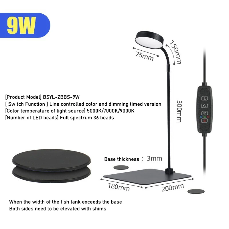 Светодиодный интеллектуальный заполняющий светильник полного спектра с