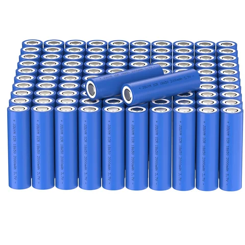 JOUYM перезаряжаемая литиевая батарея 18650 синяя 2000mAh