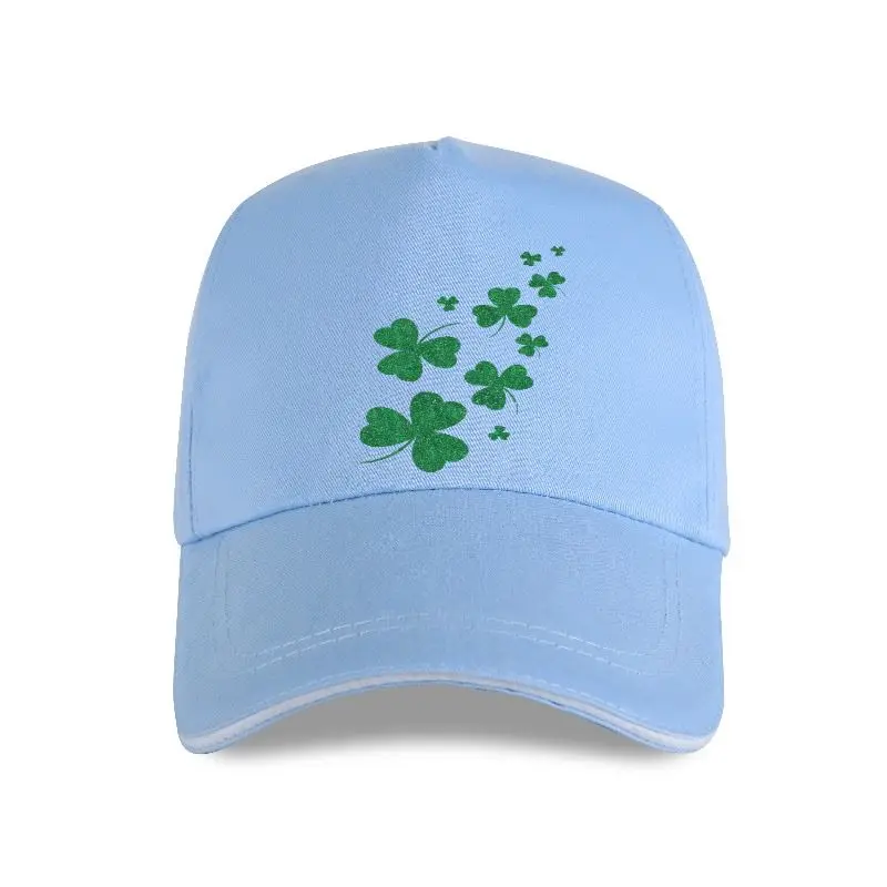 

2022 Womens Glitter Shamrocks Baseball Cap Funny St Saint Patricks Day Shamrock Clover