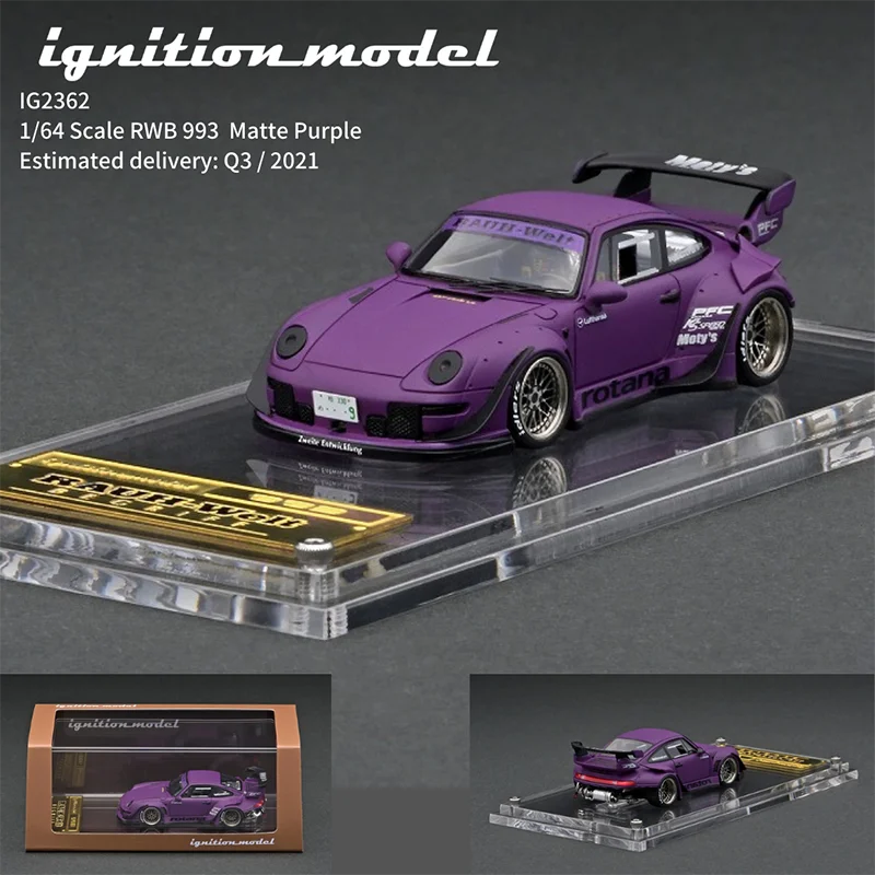 

Модель автомобиля из матовой смолы IG 1/64 RWB 993