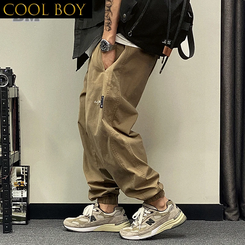 

J BOYS Boutique Japanese Streetwear Fashion Cargo Pants Men Clothing Harajuku Casual Joggers Korean Hip Hop Jogging Baggy Pants
