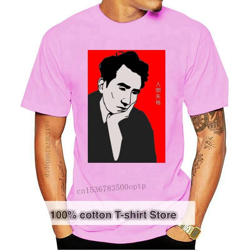 

New Men t-shirt Osamu Dazai No Longer Human Tshirt Women T Shirt Men Cotton Tees Tops Hip Hop Harajuku Streetwear