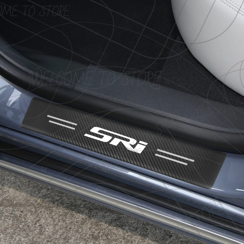 Фото 4/5 шт. для Holden SS SSV SRI SRIV Logo Clubsport Commodore, порог из углеродного волокна, накладка на порог, наклейки на багажник автомобиля, наклейки №3