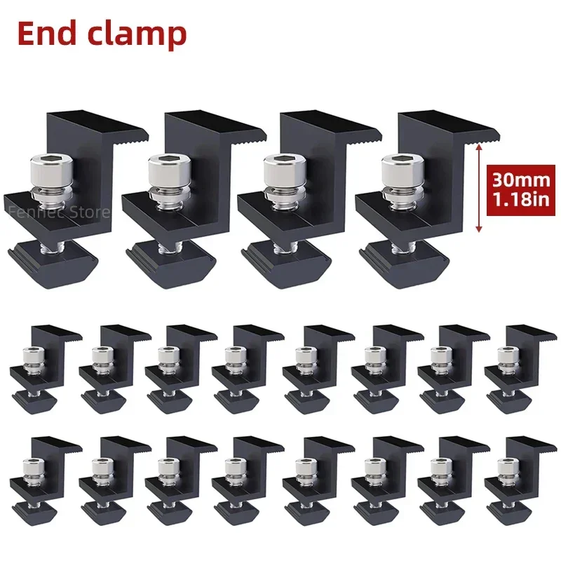 

Аксессуары для крепления солнечных панелей 4/10/20 шт