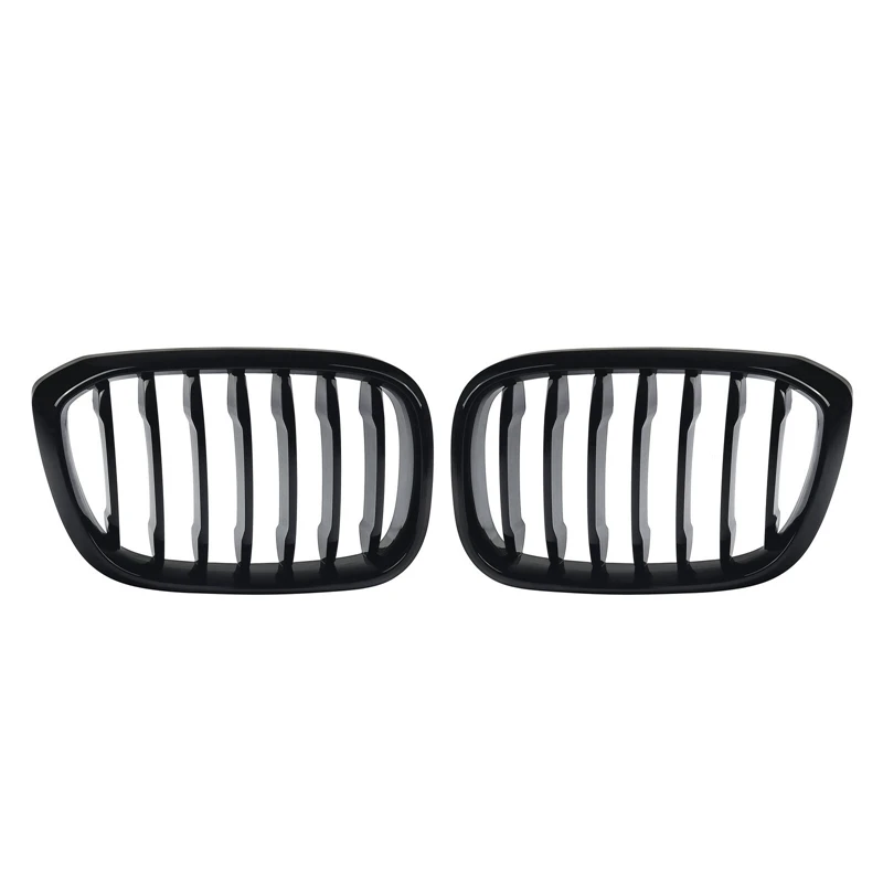 Автомобильный глянцевый черный передний капот решетка радиатора гриль для-BMW X3 X4