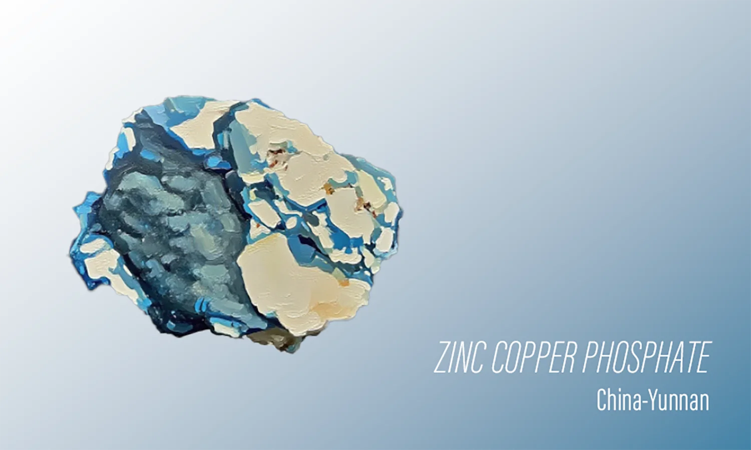 

Целебный кристалл из цинка, меди и фосфата