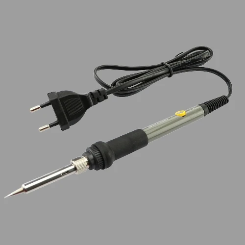 

Электрический паяльник с регулируемой температурой, 60 Вт, сварочный тепловой карандаш 220 В, вилка европейского стандарта, инструменты для р...