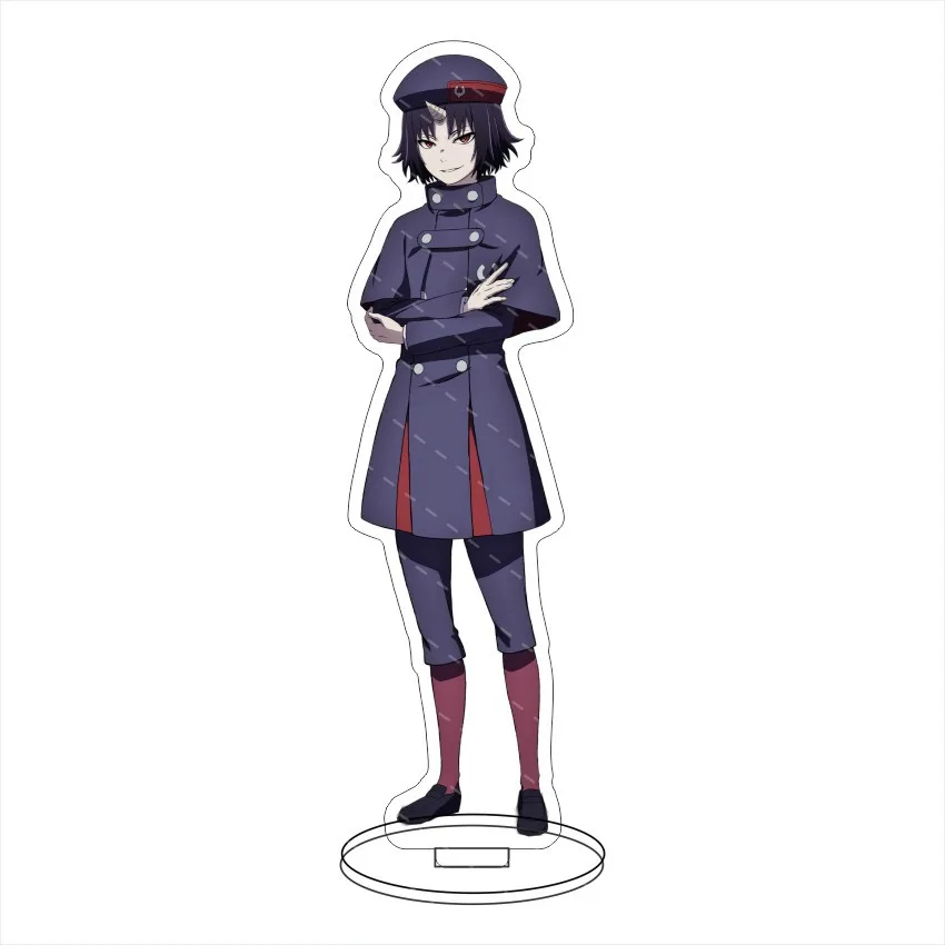 Фото Акриловая фигурка-подставка Clevatess II: Majuu No Ou To Itsuwari No Yuusha Denshou, мультяшная модель, аксессуары, брелок №2