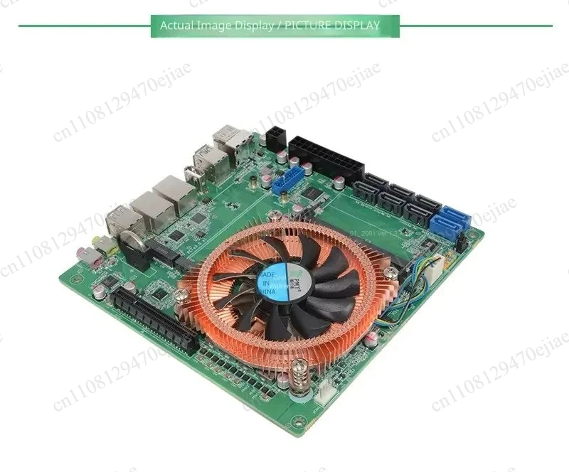 Фото Материнская плата SZBOX NAS - Mini ITX на базе AMD Ryzen R5 5625U / R7 5825U / 5800H с 8x SATA 3.0, двумя портами 2.5G I226-V LAN, DDR4 и M.2 NVMe №5