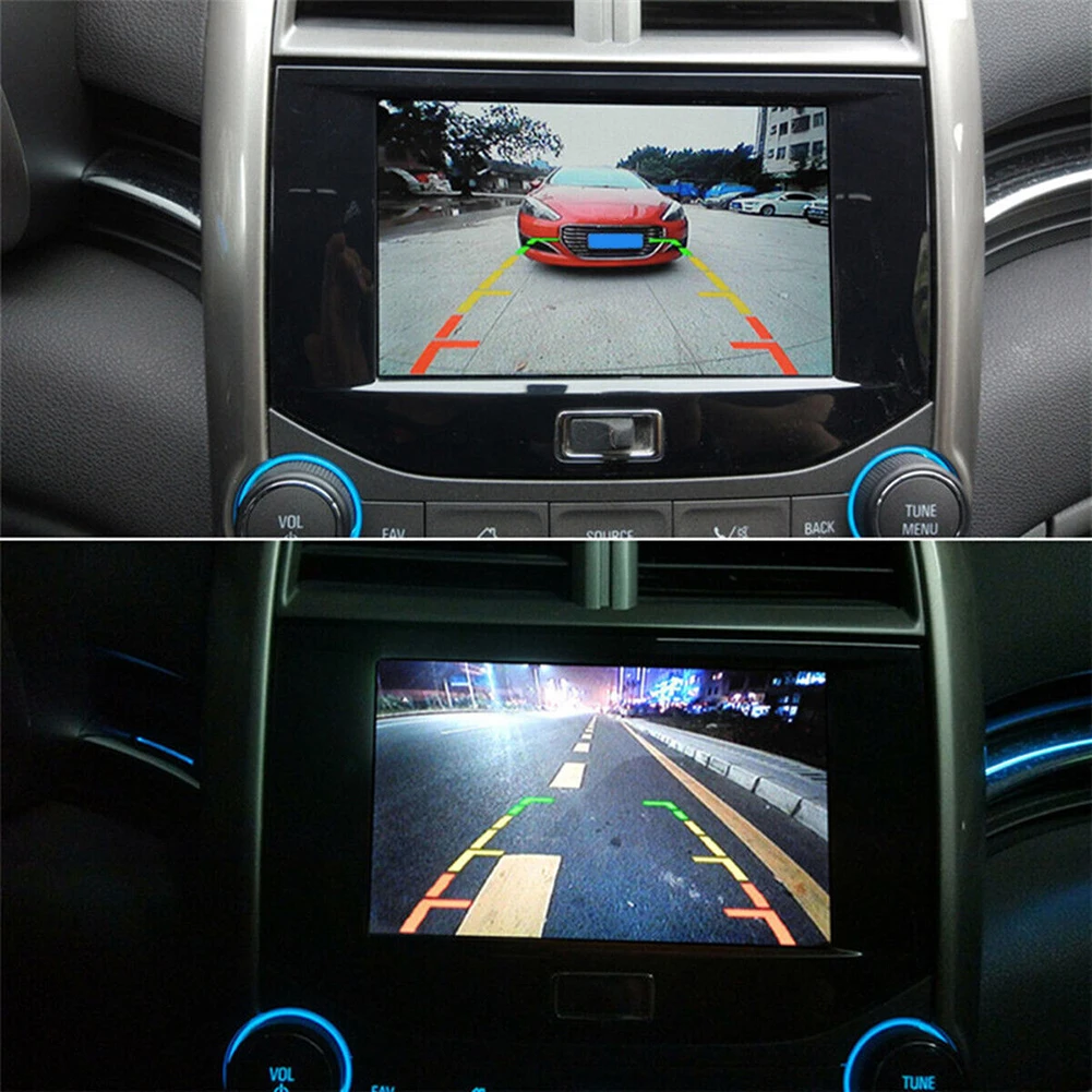 

Car Rearview Reversing Backup Camera Parking Cam Night Vision High-definition White 170° Wide Viewing Angle Car Electronics