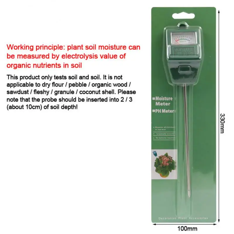 

Single Needle Soil Moisture Meter Flower Gardening Detector Soil Moisture Meter Square Head Soil Detector Soil Moisture Analyzer