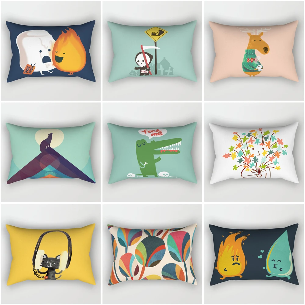 

Декоративный чехол для диванной подушки, 40 х60 см 30 х50 см 40 х60 30