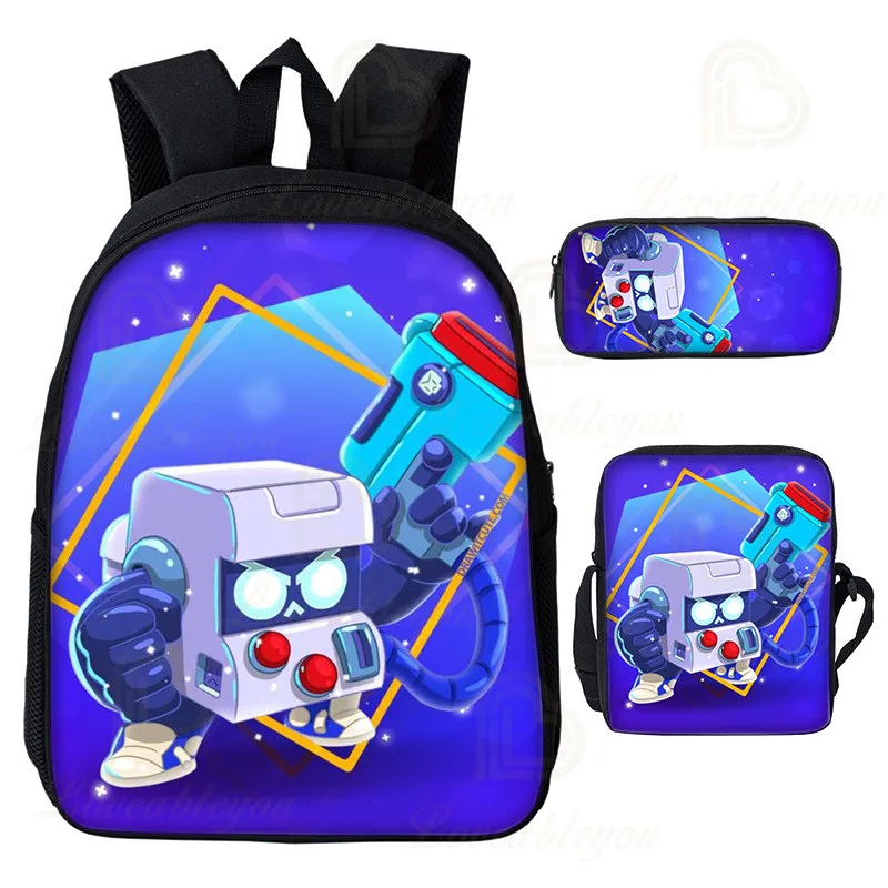 Шутер новинка 2021 рюкзак и звезда Детская сумка-карандаш для девочек мальчиков в