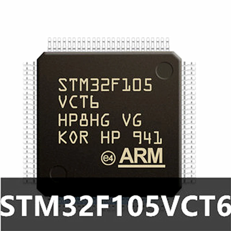 

100% Новый оригинальный STM32F105VCT6 IC LQFP100 однокристальный компьютер R8T6 VCT6 RBT6 CBT6