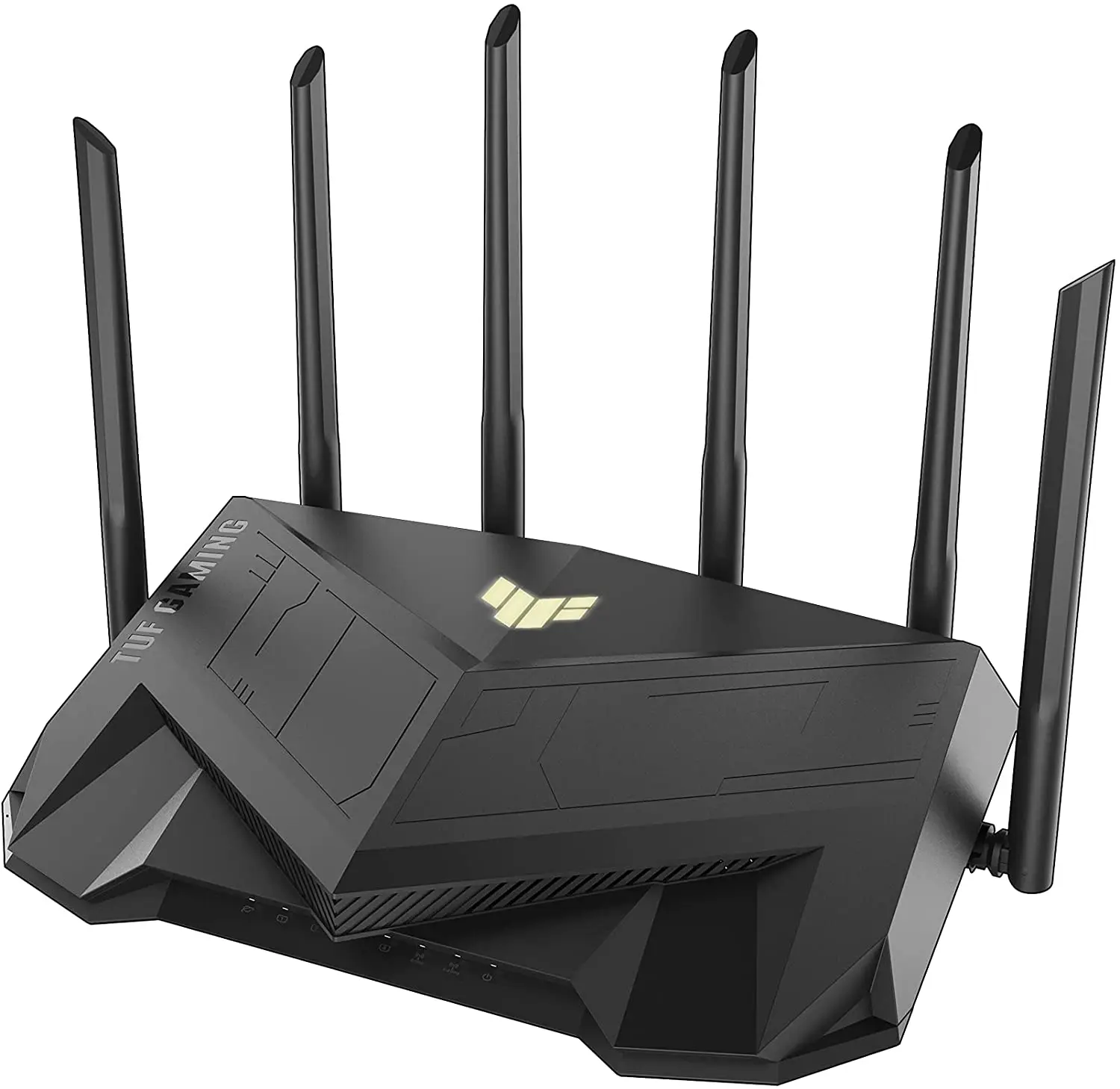 ASUS TUF Gaming Dual Band WiFi 6 Router, WiFi 6 802.11ax, Mobile Game Mode,Mesh WiFi support, Gaming Port, Gear Accelerator