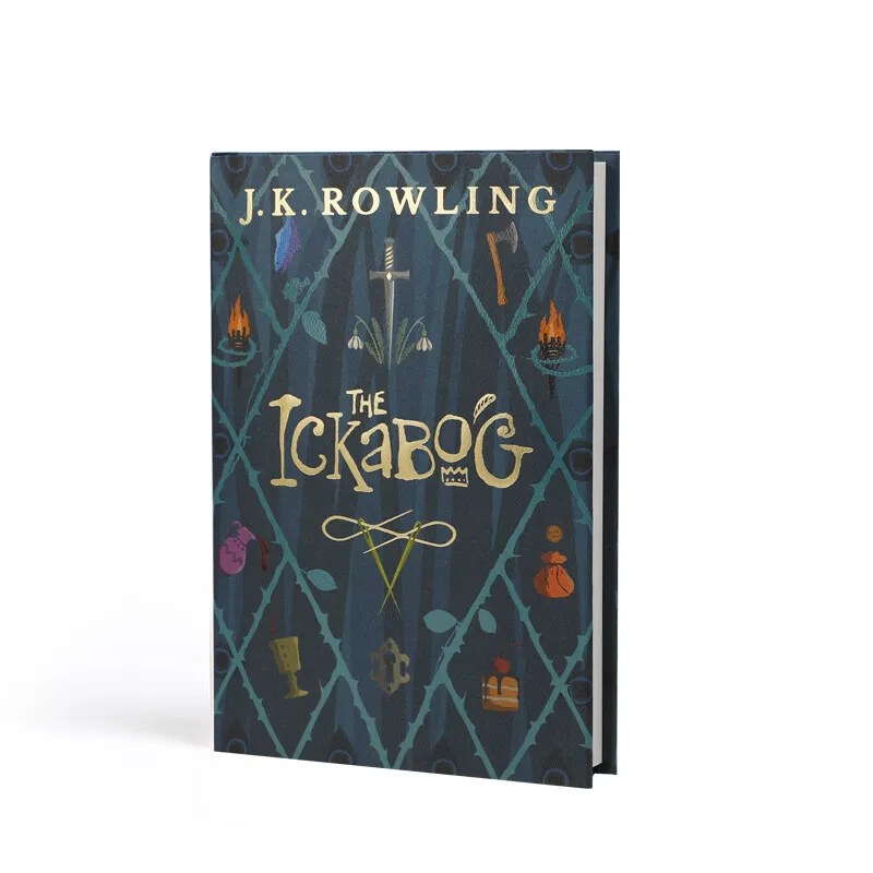 

Milu оригинальная Книга по рассказам о детских приключениях на английском языке The Ickabog в твердом переплете J.K. Rowling